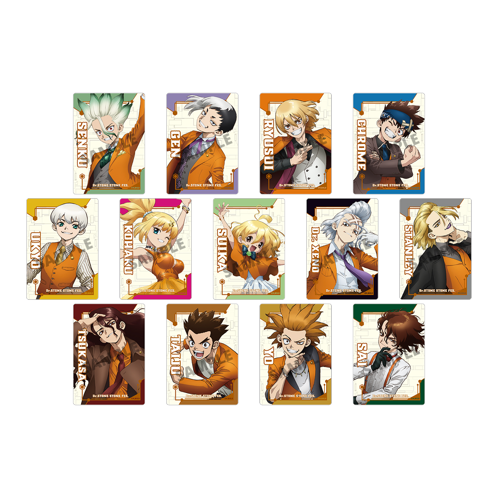 Dr.STONE STONE FES.2026 トレーディングクリアカード