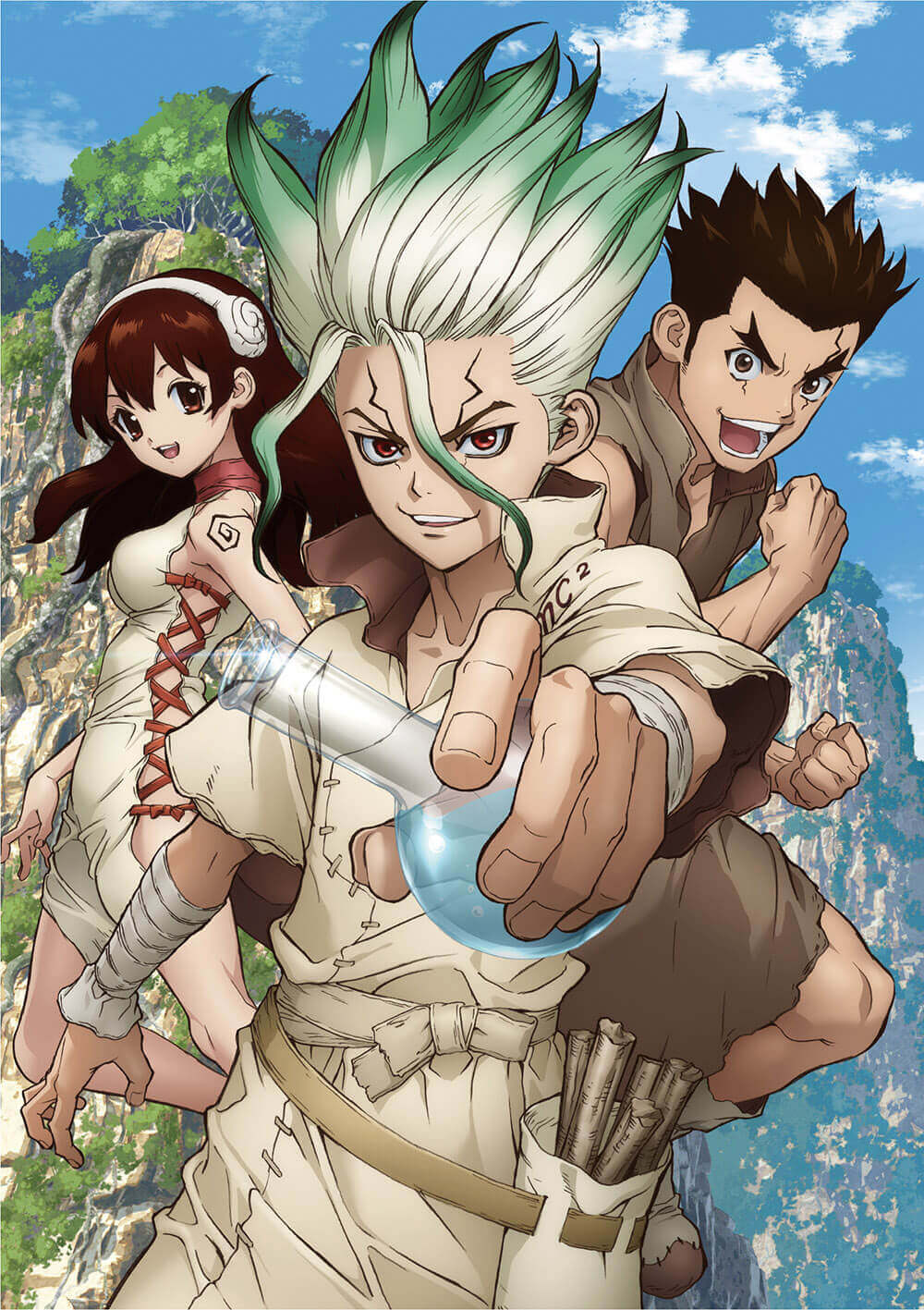 Dr. STONE - Blu-ray & DVD Vol.1 visual : r/anime