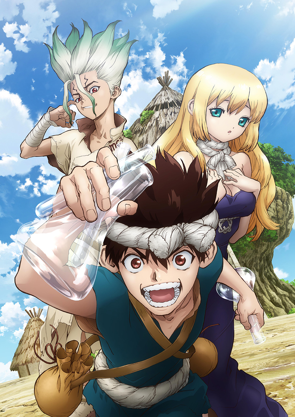 第1期 Vol.4 - Blu-ray&DVD｜アニメ「Ｄｒ．ＳＴＯＮＥ(ドクター 