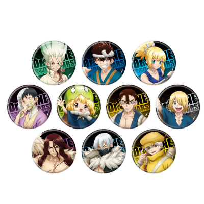 Dr.STONE ドクターストーン 缶バッジ OIOI マルイ - ピンズ 