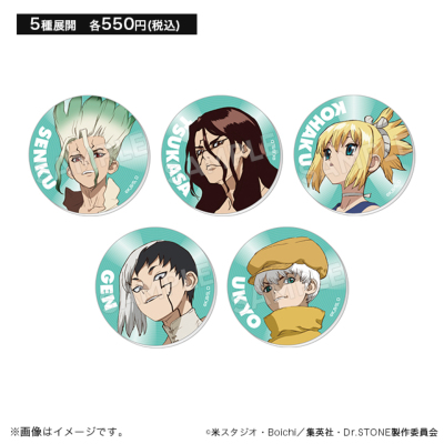 レコード風アクリルバッジ（全5種） - GOODS｜アニメ「Dr 