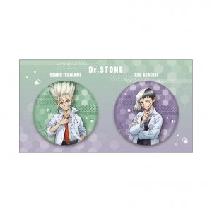 缶バッジ2個セット JF2022 Ver. - GOODS｜アニメ「Dr．STONE 
