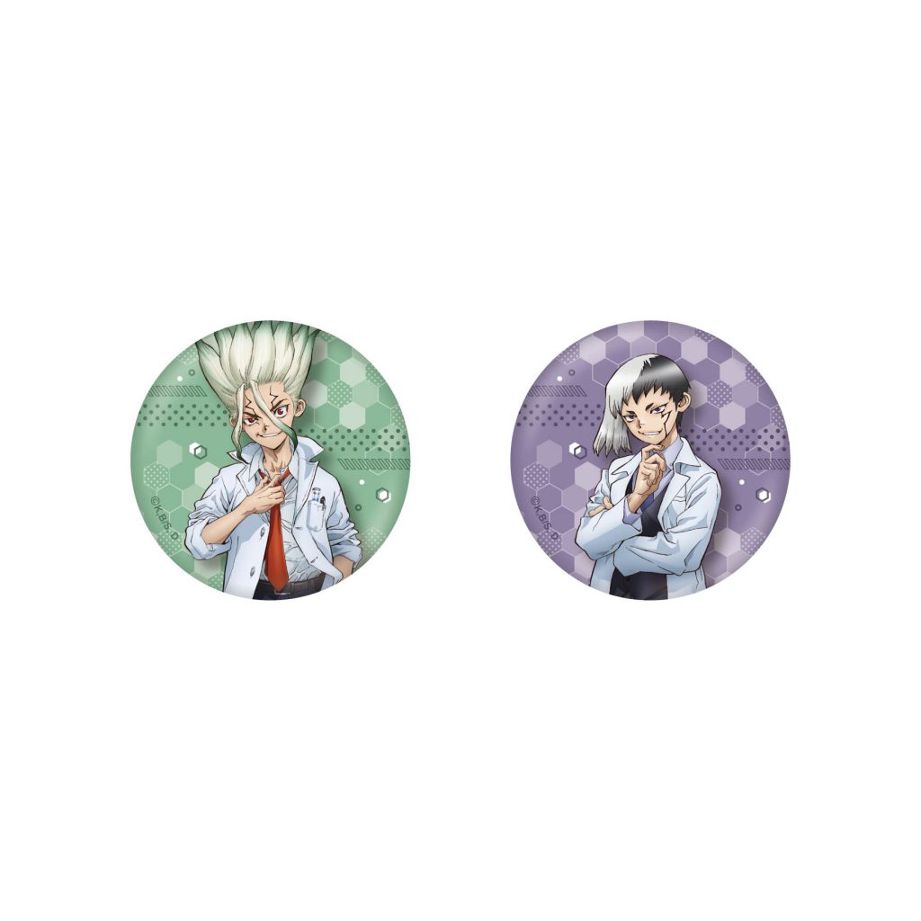 Dr.STONE 缶バッジ あさぎりゲン JF2024 缶バッジ あさぎりゲン JF2024