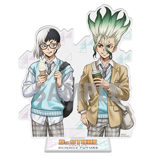 Dr.STONE ゼノ スタンリー 特典缶バッジ Dr.STONE ゼノ スタンリー トレカ 缶バッジ アニメイト限定 DVD