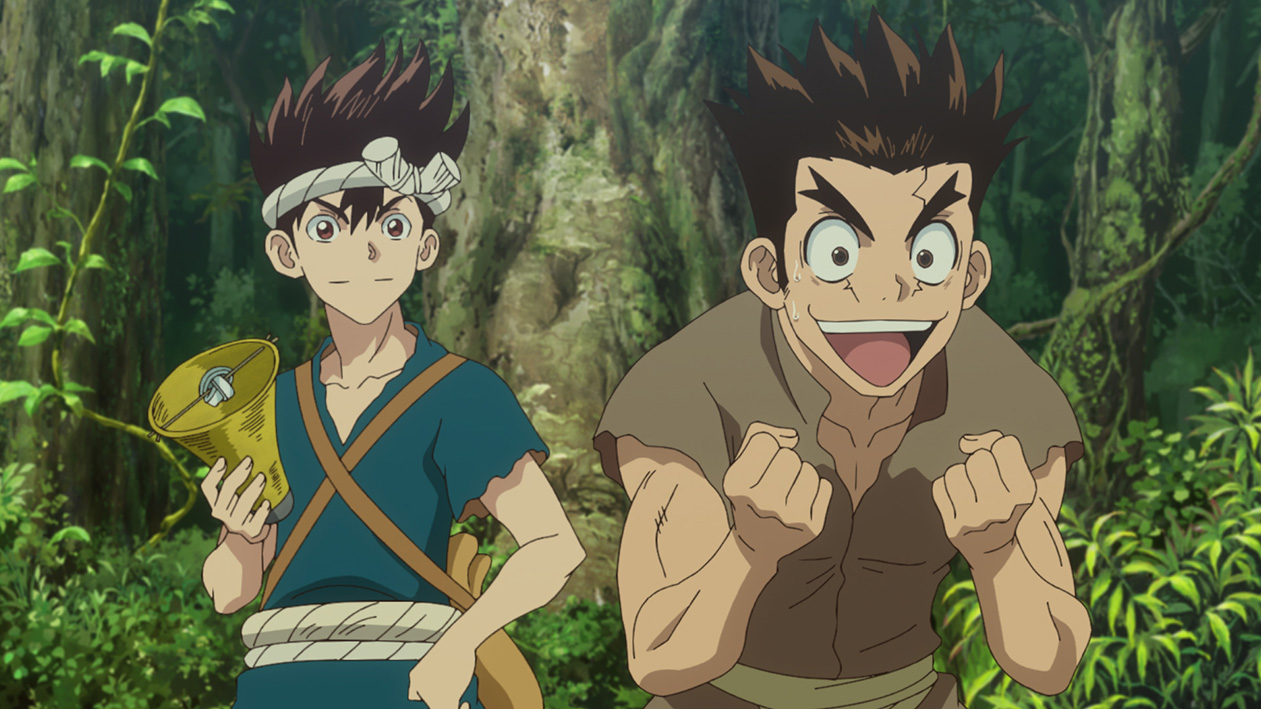 アニメ「Dr．STONE(ドクターストーン)」公式HP