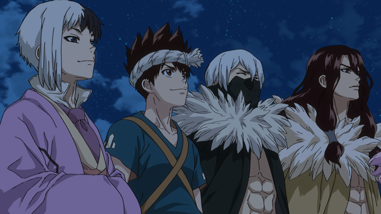 アニメ「Dr．STONE(ドクターストーン)」公式HP